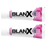 Zubná pasta BlanX Glossy White na bielenie zubov 75ml 2ks
