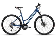 DÁMSKY CROSSOVÝ BICYKEL 28 VELLBERG EXPLORER 5.0 RÁM 20" SHIMANO ALIVIO