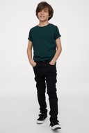 H&M CZARNE spodnie SKINNY FIT JEANS r.152