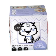 PLÜSS SZENZOROS KOCKA 10X10CM GAGAGU