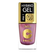 DELIA Coral Hybrid Gel Step 1 Lakier 132, 11ml