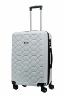 ДОРОЖНЯ ВАЛІЗА РОЗМІР СЕРЕДНІЙ M 60L 4 КОЛЕСА BAGIA ABS AMSTERDAM КОЛЬОРИ