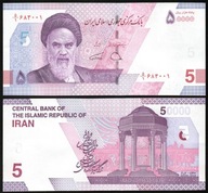 Irán 50 000 $ RIALS P-162a UNC 2021
