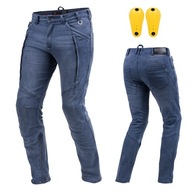 SHIMA GHOST BLUE spodnie jeans motocyklowe GRATISY