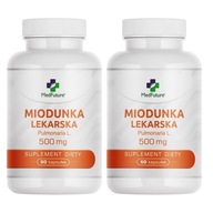 Miodunka lekarska Płucnik 500 mg Na zdrowe płuca - 2 opakowania