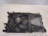 chladič vody ventilátor Skoda Roomster 1,9 TDI