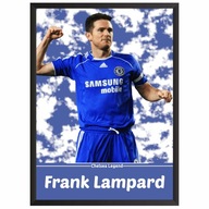 Frank Lampard Chelsea Plakat Obraz z piłkarzem w ramce Prezent