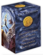 Olimpijscy Herosi Riordan pakiet 5 książek