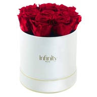 FlowerBox SKUTOČNE prírodné večné ruže, voňajú