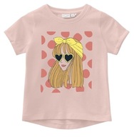 NAME IT t-shirt dziewczęcy 92 koszulka SUNNY GIRL