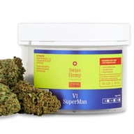 CBD SZÁRÍTOTT KENDER V1 SUPERMAN 10g STRONG SERIES