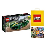LEGO SPEED CHAMPIONS č. 76907 - Lotus Evija +Taška +Katalóg LEGO 2024