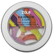 Silikónové formy na lamináciu rias Rainbow L curl valčeky Zola