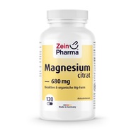 Magnesium Citrate 680 mg 120 kapsúl Zein Pharma