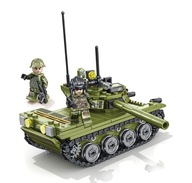 Sembo Block Detské hračky Tank Vojenský Tank -85