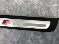 moulding threshold right rear part S-LINE AUDI A4 B8 LIFT