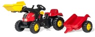 Rolly Toys Traktor dla dzieci Łyżka Przyczepa Kid