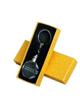 Világító kulcstartó Range Rover logóval LED Kristály Ajándék