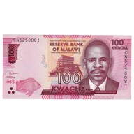 Banknot, Malawi, 100 Kwacha, 2020, 2020-01-01, UNC