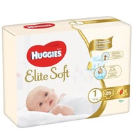 Huggies Elite Soft, pieluchy, 2-5 kg, 26 sztuk