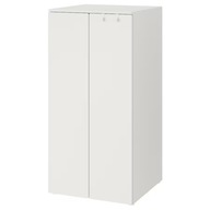 IKEA SMASTAD PLATSA Skriňa biela/biela 60x57x123 cm