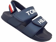 TOMMY HILFIGER SANDAŁY SANDAŁKI DZIECIĘCE NA RZEP