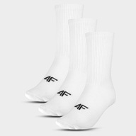 4F (36-38) Detské ponožky Biela