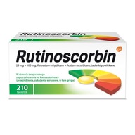 RUTINOSCORBIN, 210tabl. - odporność