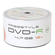 Płyty DVD-R Freestyle 4,7GB 16x - zestaw 50 szt.