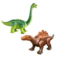 Dinosaury Bachiosaurus a Stegosaurus