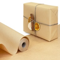 EKO baliaci papier KRAFT na balenie darčekových balení 55cm/50m