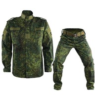 Oblečenie v kamufláži Mege Russion vojenská uniforma ruská kamufláž