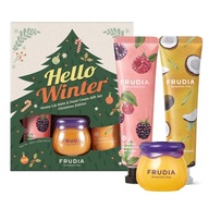 Frudia Hello Winter set balzam na pery 10ml + krém na ruky 2x30ml