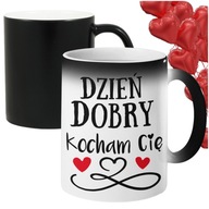 MAGICZNY KUBEK PREZENT NA DZIEŃ KOBIET DLA DZIEWCZYNY KOBIETY KOCHAM CIĘ