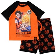 KOMPLET DRAGONBALL chłopięcy T-SHIRT KRÓTKIE SPODENKI manga anime 152 D088A