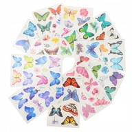 20 listov Motýle tetovanie Body