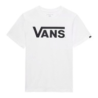 Vans biały t-shirt koszulka 152 logo