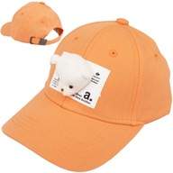 Oranžová baseballová čiapka BEAR 48-50