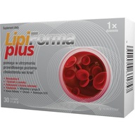 LipiForma Plus Monakolín K Koenzým Q10 na cholesterol 30 kapsúl