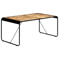 Jedálenský stôl 180x90x76 cm masívne surové mangovníkové drevo