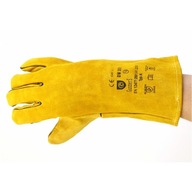 Zváračské rukavice DW303 žlté Gunners dlhé