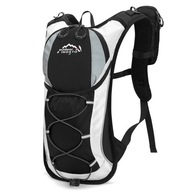 Odblaskowy plecak rowerowy i alpinistyczny czarny 5L