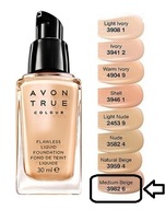 Avon Kryjący podkład adaptujący do twarzy Medium Beige