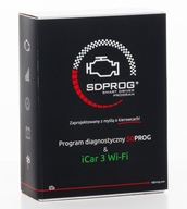 INTERFEJS VGATE ICAR3 WIFI ELM327 + PROGRAM SDPROG