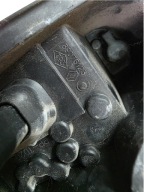 light housing left rear part RENAULT MEGANE III COUPE 89076123