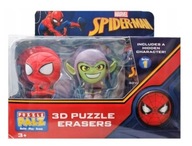 Spider-Man Figurki Gumki kolekcjonerskie3D Puzzle