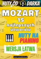 Mozart Noty na klavír keyboard pre začiatočníkov