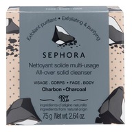 Sephora mydlo v kocke CHARBON 98% prírodné 75g