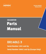 Doosan DX140LC-3 Parts Manual