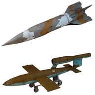 2x dekorácia na displej modelu lietadla na plochu